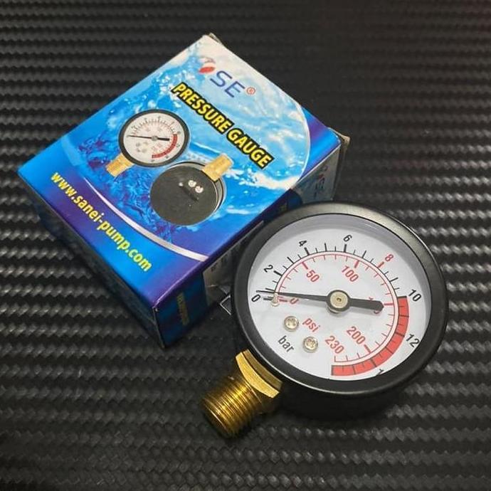 Pressure Gauge Pompa Air Jet Pump Diskon