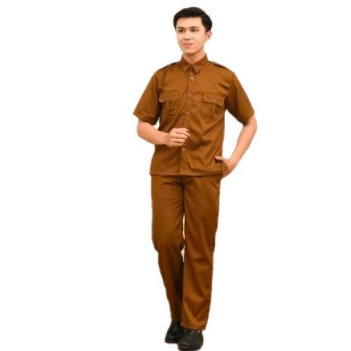 Termurah / Hot Sale Baju Pemda Nasional Pns Seragam Guru Asn Kualitas Terbaik Untuk Karyawan Dan Gur