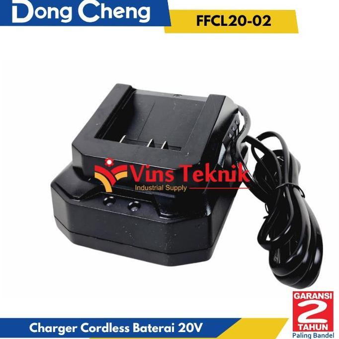 Charger Cordless Baterai 20V DCA DCK DONGCHENG Charger Battery