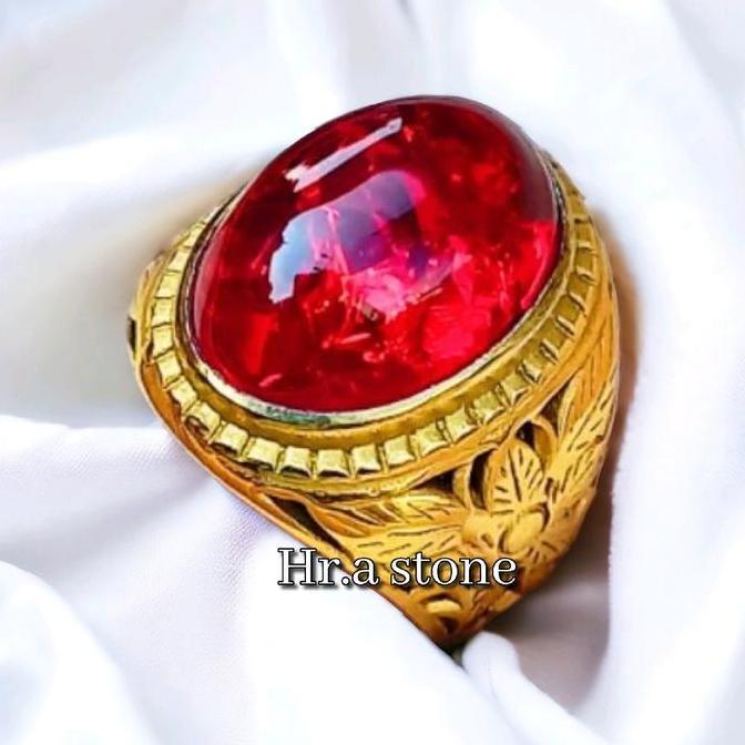 cincin batu merah siam pecah seribu