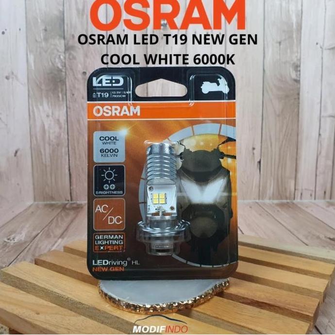 Promo OSRAM LAMPU LED M5 T19 SEPEDA MOTOR Diskon
