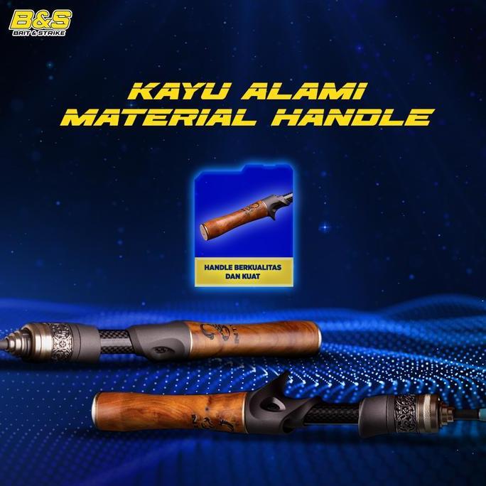 Sakanatsuri- Joran Pancing Ghosthunter Lemoren Ul Moying Iii 3-6Lb Ultralight Carbon Solid Joran Spi