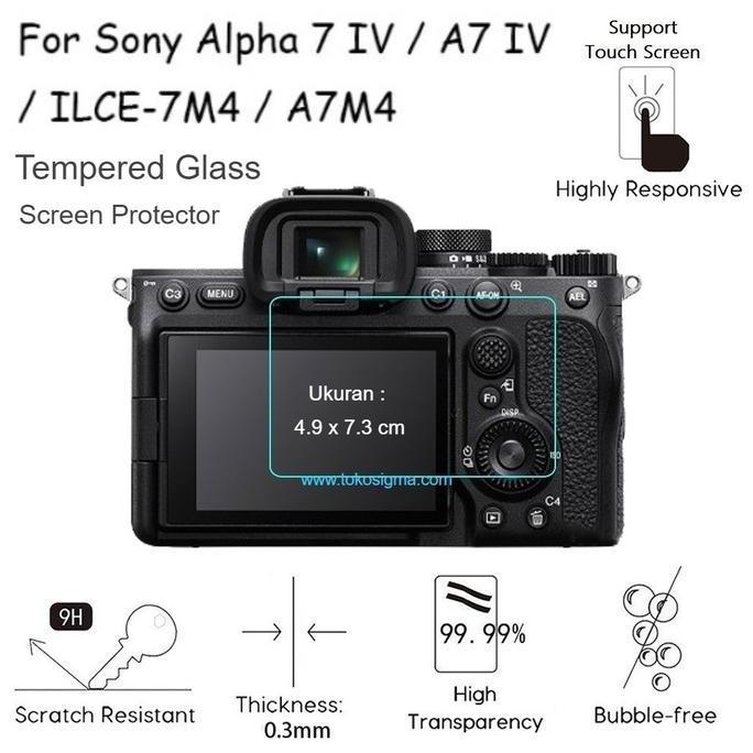 Kanpeki- Tempered Glass Protector Screen Guard Lcd Sony A7Iv A7 Iv 74 Ilce-7M4 A6700 A7C2 A7Cr Zv-E1