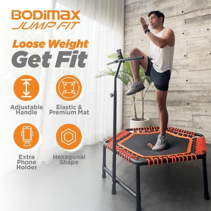 Jimu- Bodimax Jumpfit / Trampoline / Trampolin Dewasa /Alat  Olahraga