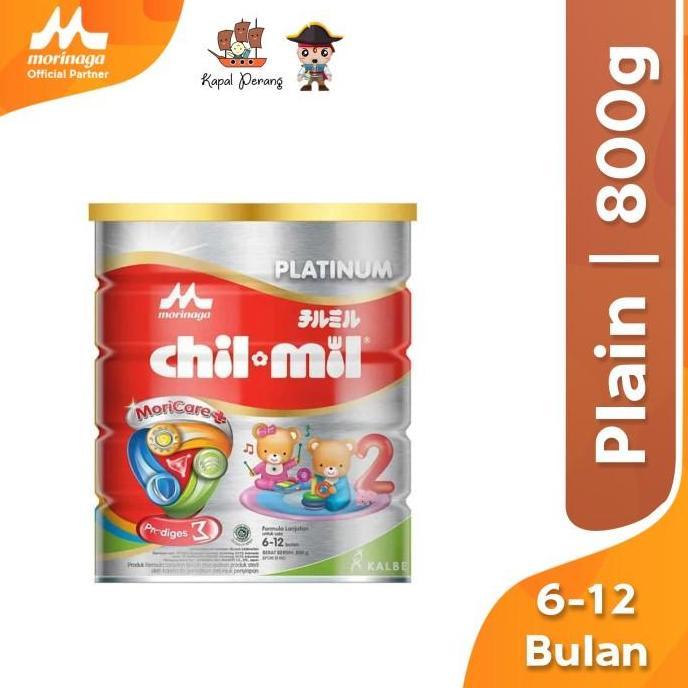 Akachan- Morinaga Chilmil Platinum 800 Gram - Susu Anak