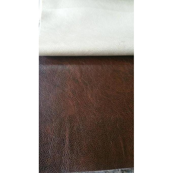 KAIN / OSKAR SOFA SINTETIS TEBAL LENTUR MOTIF KULIT ASLI - SOPHILIA