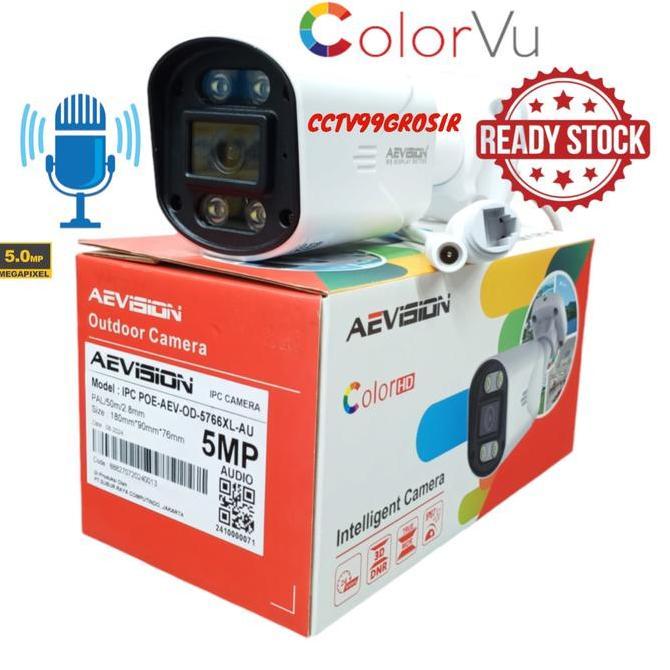 TERMURAH - IP CAMERA OUTDOOR 4MP Full Color Audio, Ip Cam Outdoor ColorVu