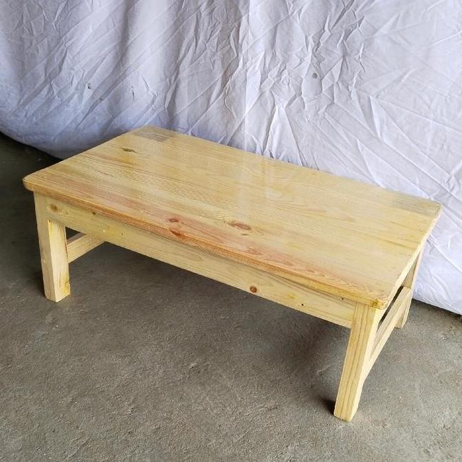 Meja Lesehan/Meja Belajar Kayu Jati Belanda