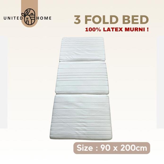 Masterpiece Kasur Lipat 3 Fold Latex / Kasur Lantai Latex