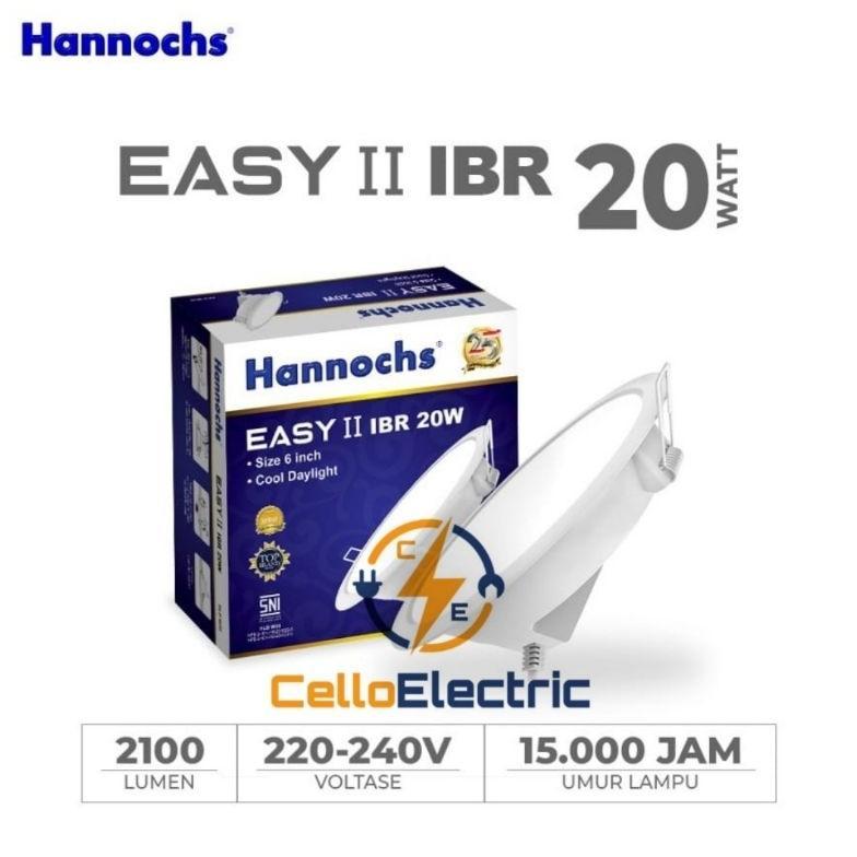 Led Hannochs Easy II 3w 5w 7w 9w 12w 15w 20w - Lampu Hannochs Downlight Easy II