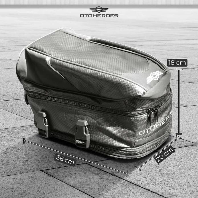 READY TAS MOTOR TOURING JOK BELAKANG RR9014 -  STORAGE BAG KULIT ANTI AIR