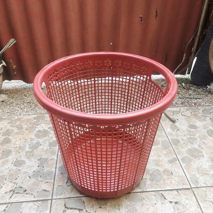 KERANJANG SAMPAH BESAR/KERANJANG SAMPAH JUMBO/TEMPAT SAMPAH BESAR murah