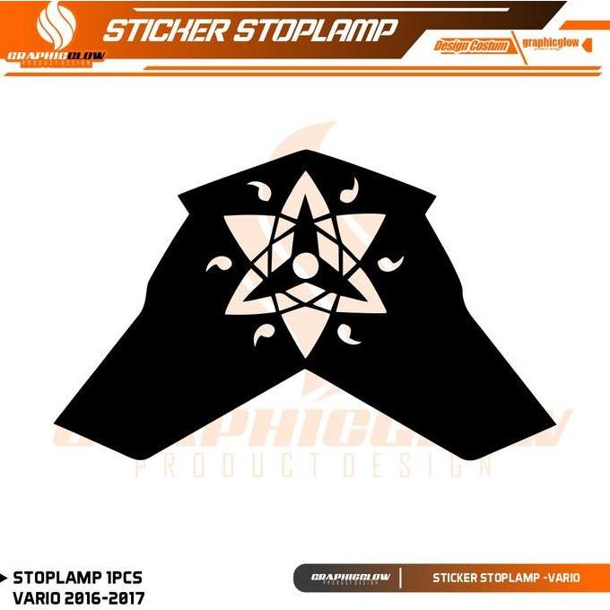 STIKER CUTTING LAMPU STOPLAMP BELAKANG VARIO 2016 201 AWET TAHAN LAMA