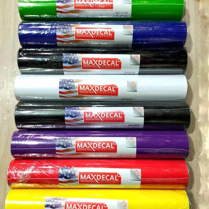 STIKER SKOTLET MOTOR 1 ROLL STIKER MOBIL MAXDECAL L 45CM X P 15 METER