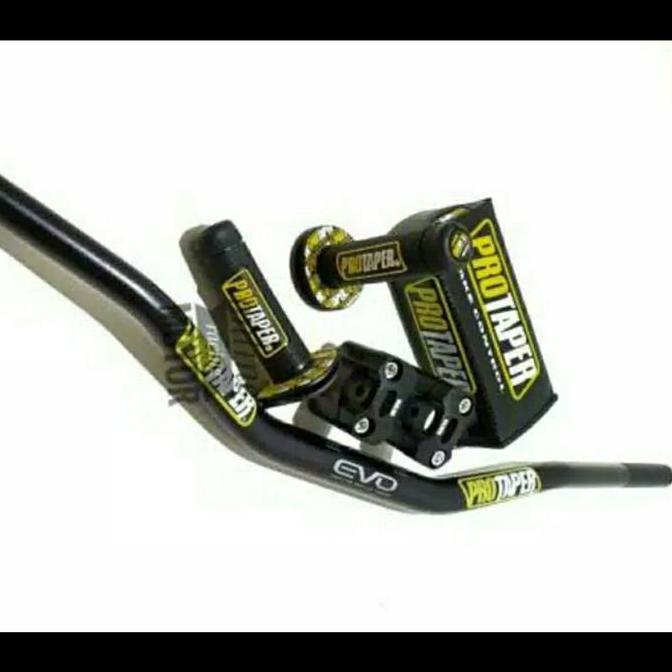 Stang Fatbar Protaper Evo Low Paket -Busa/ Handrip/Klx Crf Nmax Vixion