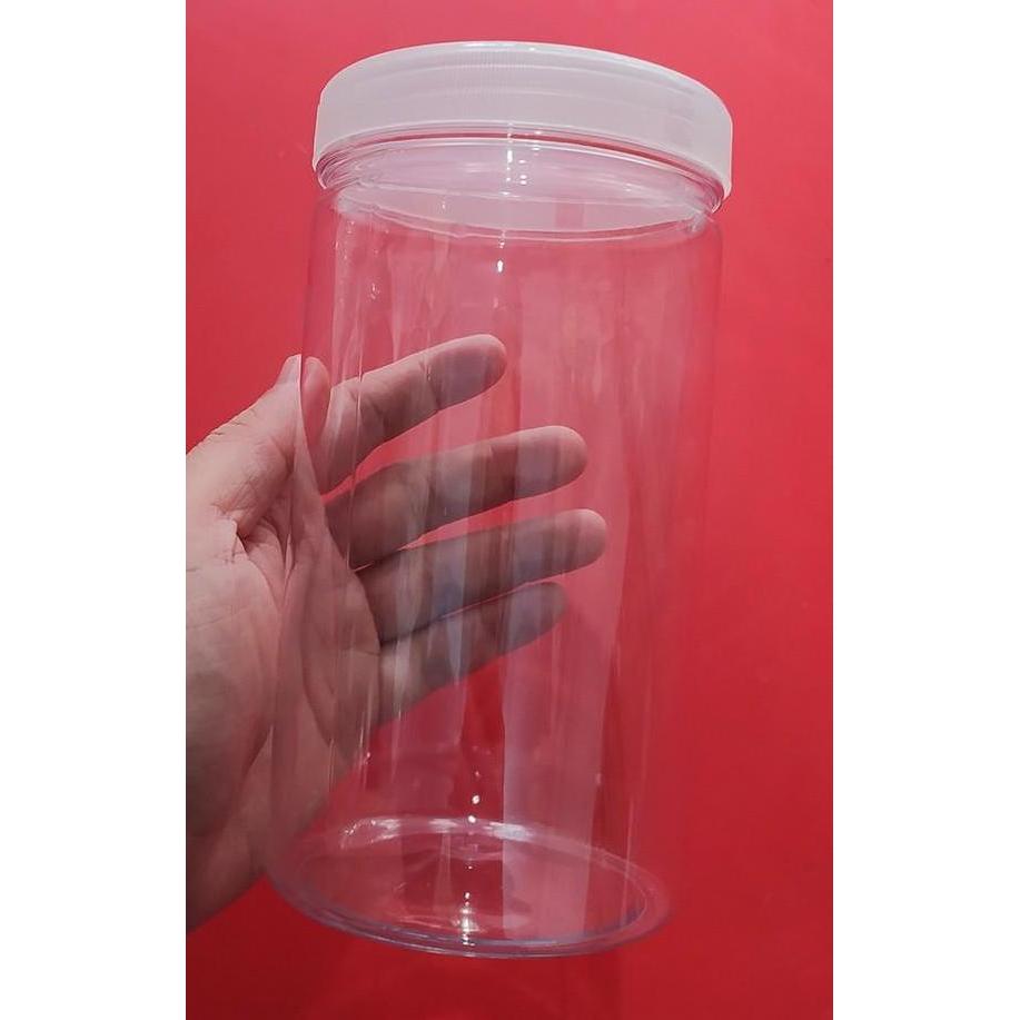 Toples Jar Toples Plastik PET Toples Botol Plastik Bening 1000 ml