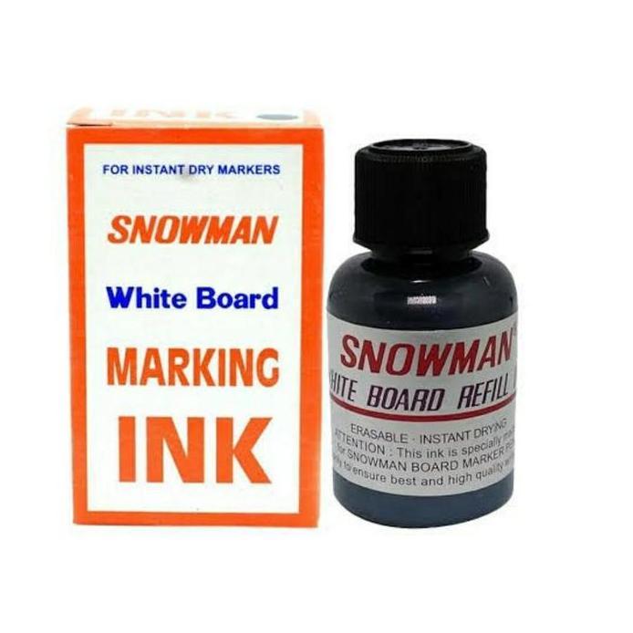 Snowman REFILL WHITEBOARD Marker / Isi Tinta Spidol Snowman whiteboard