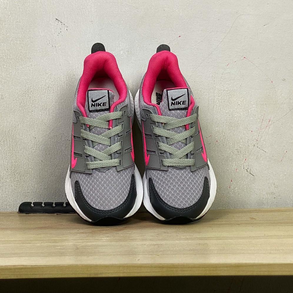 HOT DEALS SEPATU SENAM SNEAKERS WANITA CEWEK RUNNING LARI JOGING AEROBIK WARNA ABU PINK PUTIH