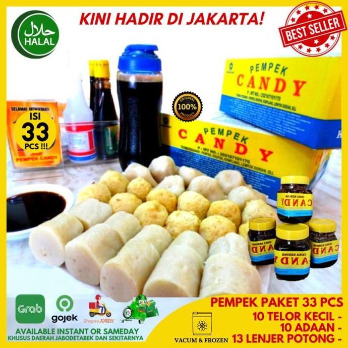 NEW PEMPEK CANDY EMPEK EMPEK CANDY ASLI PALEMBANG PAKET 150RB KECIL BEST