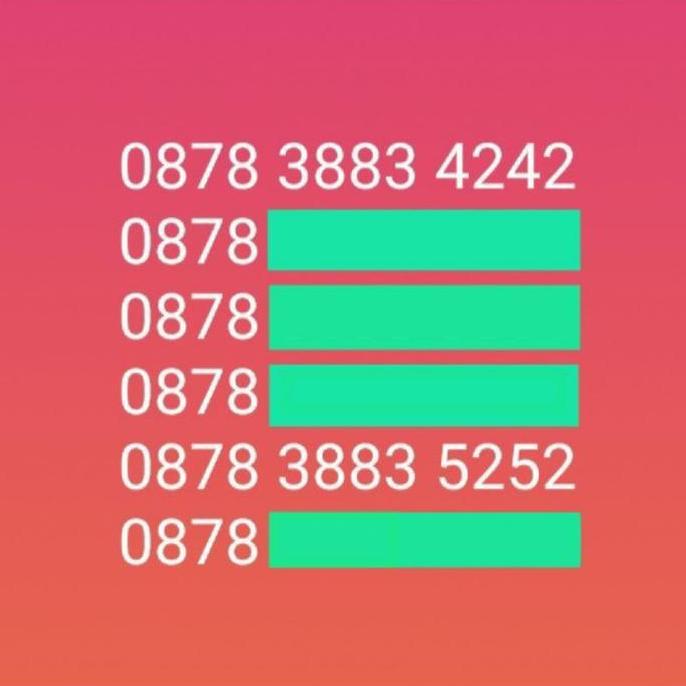 Perdana Nomor Cantik XL Serie 3883 ABAB