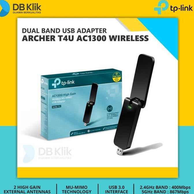 Wireless Adapter TP Link ARCHER T4U AC1300-TPLink ARCHER T4U Dual Band