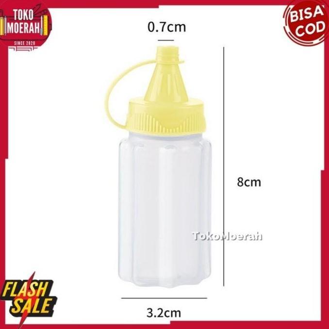 BOTOL SAUS KECAP MINI POLOS MN-1080 BOTOL SAUS BEKAL BENTO KECIL UNIK