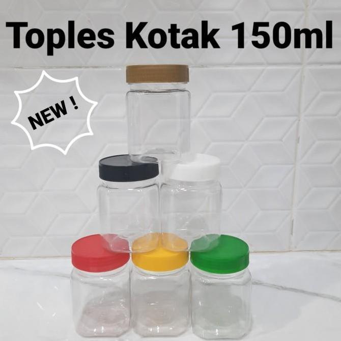 Toples KOTAK 150ml | Toples Sambal 150ml PET