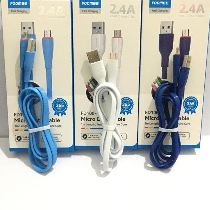 Foomee Kabel Data FD100-M Micro/FD100-C Type-C/FD100-L Lightning 1M