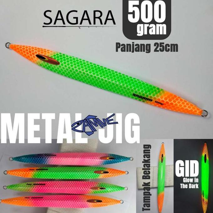 Metal Jig Zamve Sagara 500Gr Metal Jig 500Gr Metal Jig 500Gram