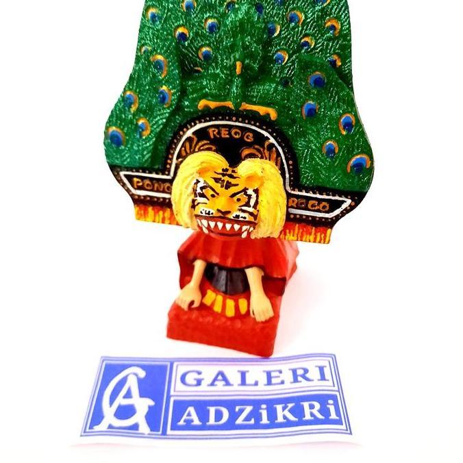 Miniatur barongan reog ponorogo/patung reog /Hiasan/pajangan