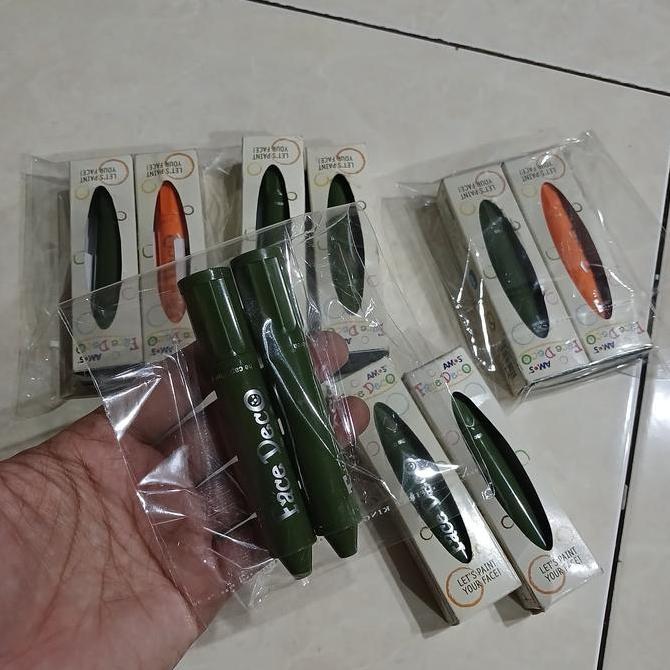 Paket Bundling 2 Set AMOS Face Deco Mainan Anak