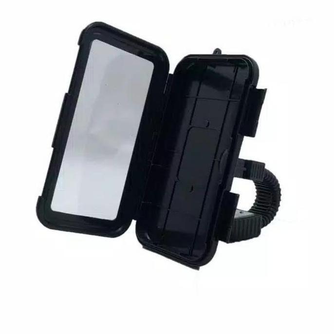 Holder Motor Waterproof Bracket HP GPS Handphone Anti air