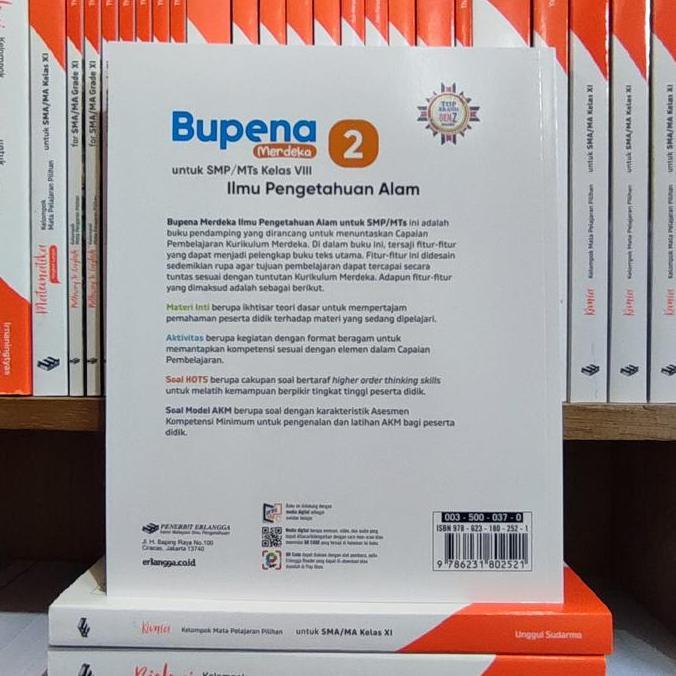 BUPENA Merdeka IPA Kelas 8 SMP Kurikulum Merdeka Erlangga