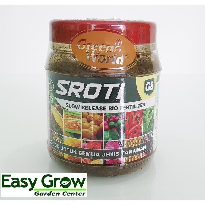 Pupuk Organik Slow Release Sroti G8 Untuk Segala Jenis Tanaman 480gr