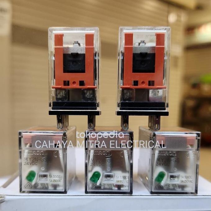 Relay MY2N-GS 24 VDC Omron Original