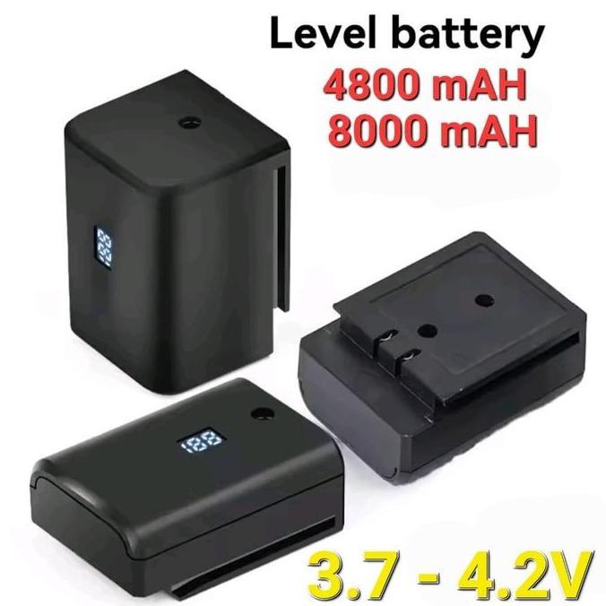 baterai level laser universal hilda taffware battery laser level pengganti cadangan isi ulang rechar