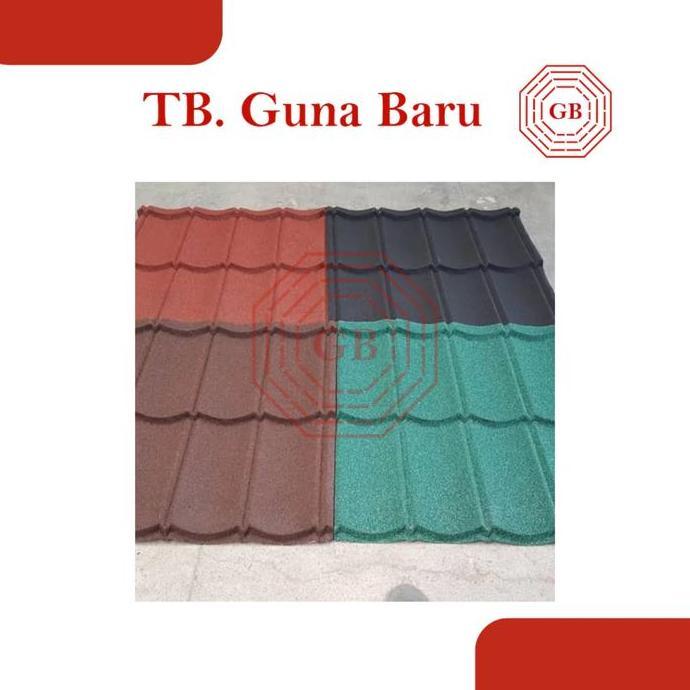 GENTENG METAL PASIR / ATAP BAJA RINGAN