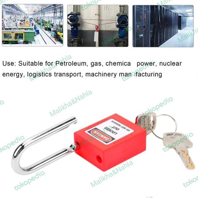 loto padlock - safety padlock