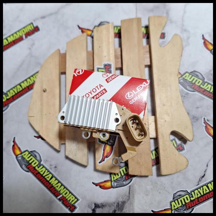 DISKON IC REGULATOR/IC ALTERNATOR DINAMO AMPERE SOKET OVAL GREAT COROLLA MERK TOYOTA