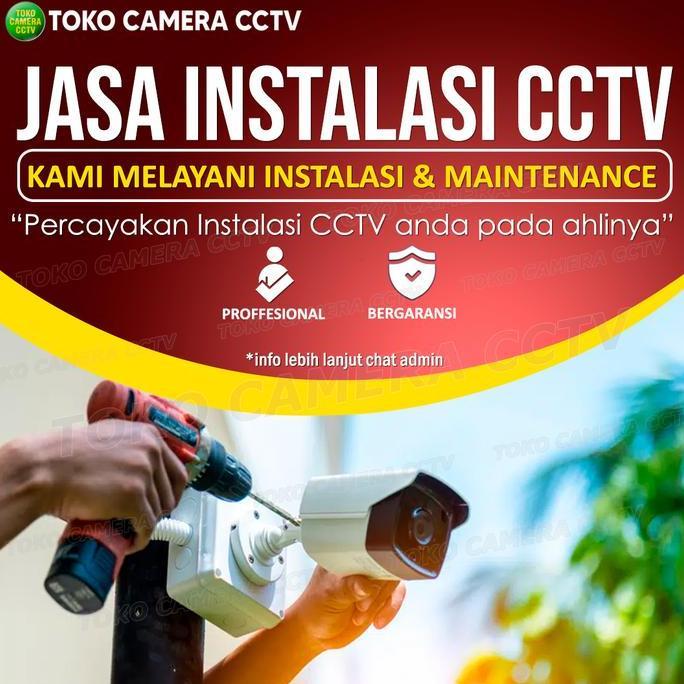 Promo Paket Cctv Ip Camera Hikvision 4Mp 8 Channel 5 Kamera