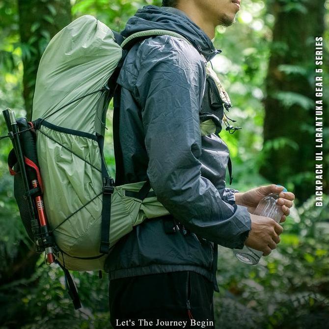 LARANTUKA GEAR 5 - Backpack FRAME ANTI GRAVITY , BACKPACK ULTRALIGHT, BACKPACK GUNUNG 30L Backpack U