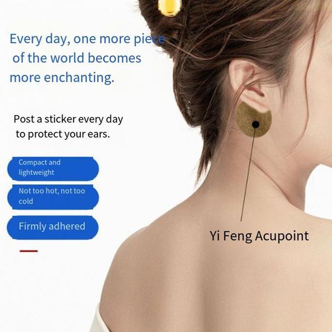 KIMDARY 12pcs/box Koyo Telinga Berdengung / Tinnitus Relief Patch / Koyo Tinnitus Herbal