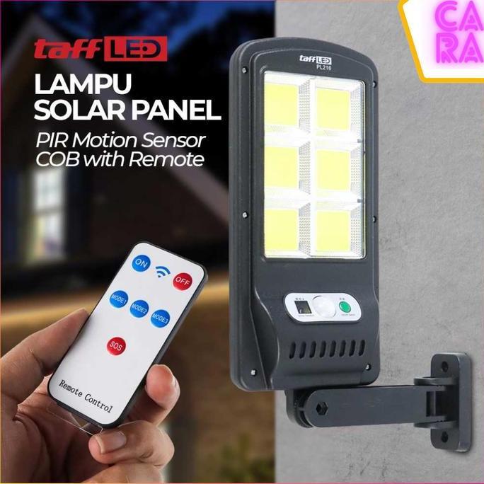 REVOSHOP Lampu Solar LED Jalan Lampu Taman Jalan Tenaga Surya Waterproof IP65
