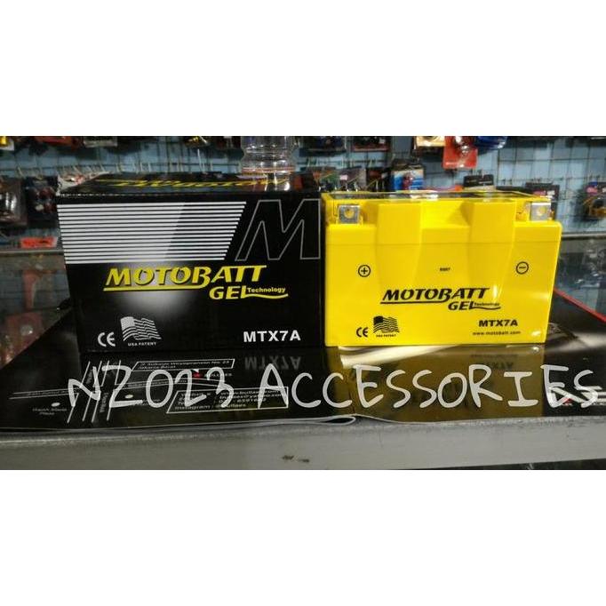 Aki/Accu Mott MTX7A NINJA 250 FI,Z250,NINJA 250 KARBU