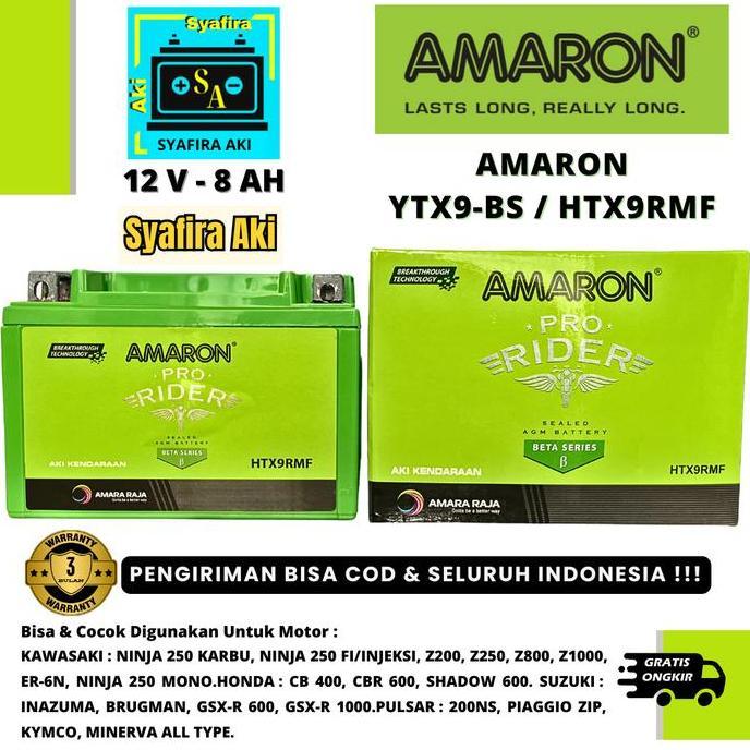 Aki Ninja 250cc,Kasaki pulsar ns200 Amaron ETZ9R