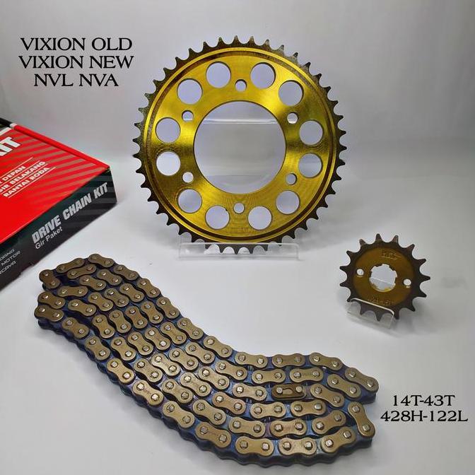 Gear set Gir paket VIXION -VIXION OLD-R15 OLD