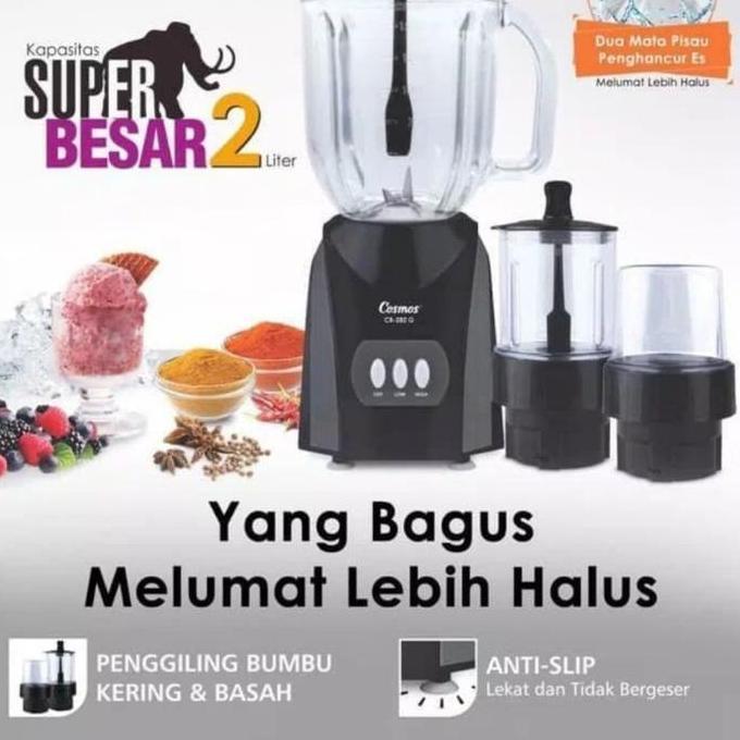 Blender kaca 3in1 Cosmos 282G