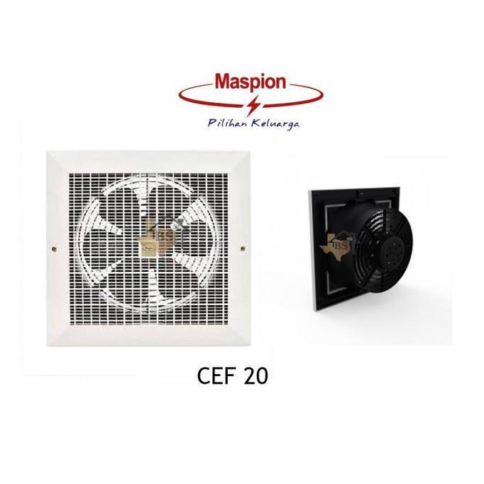 MASPION Exhaust Fan CEF 20 8 Inch - Kipas Hexos Plafon
