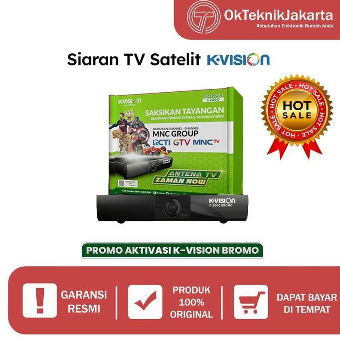 Receiver Parabola Kvision Bromo C2000 Hd/ Receiver K Vision Hybrid