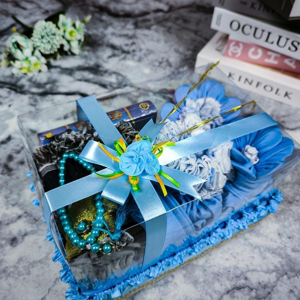 Grosir Seperangkat Alat Sholat Wanita/ Set Alat Sholat Untuk Seserahan/ Mahar Alat Sholat Lengkap/ M